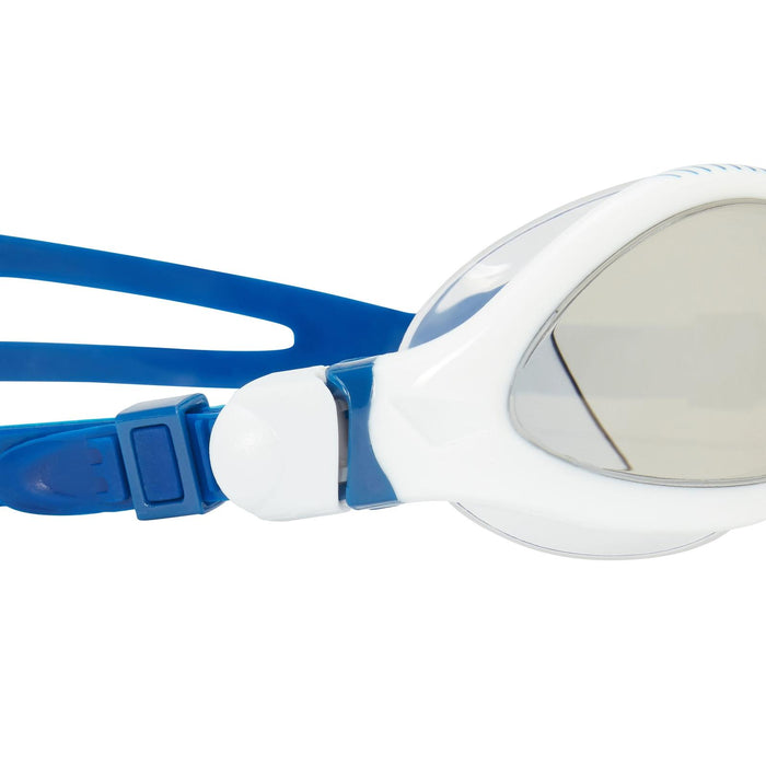 Occhialini da nuoto Tiger Lsr+ Titanio Bianco-Blu Lenti Specchiate-Fumo Piccole Zoggs 461092WHBLMSMS