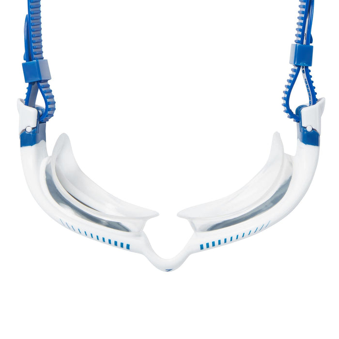 Occhialini da nuoto Tiger Lsr+ Titanio Bianco-Blu Lenti Specchiate-Fumo Piccole Zoggs 461092WHBLMSMS