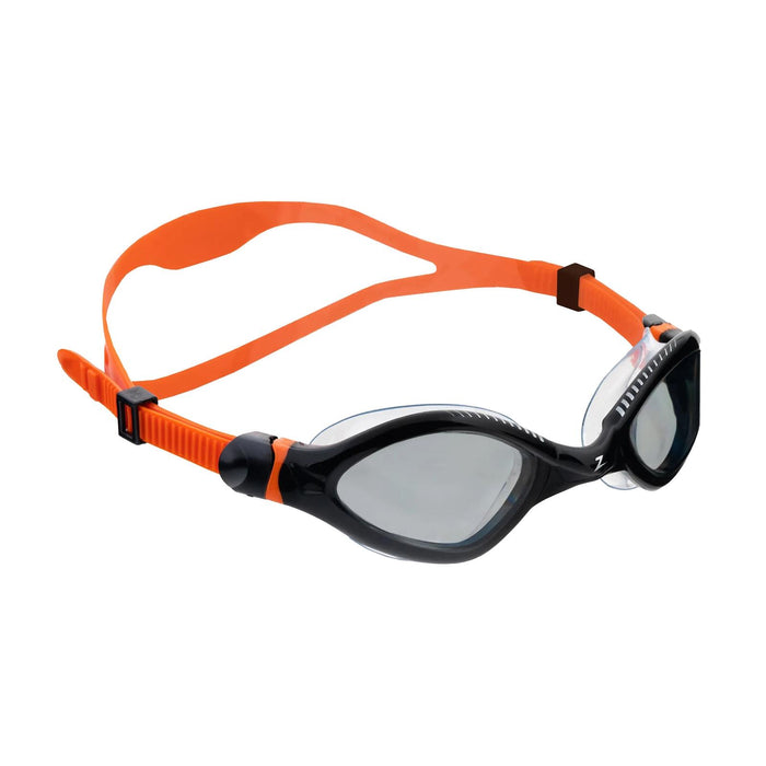 Occhialini da nuoto Tiger Lsr+ Nero-Arancione Lenti Fumè Tinte Regolari Zoggs 461093BKORTSMR