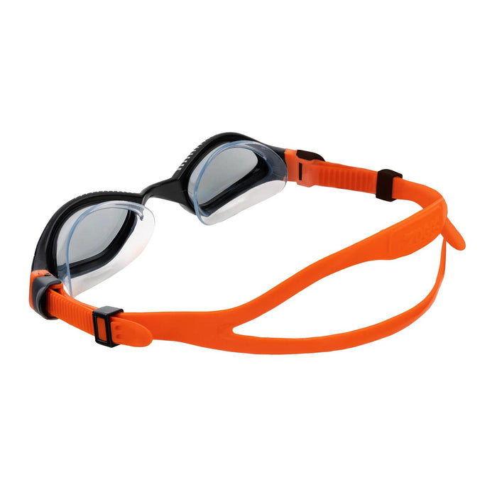 Occhialini da nuoto Tiger Lsr+ Nero-Arancione Lenti Fumè Tinte Piccole Zoggs 461093BKORTSMS