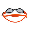 Occhialini da nuoto Tiger Lsr+ Nero-Arancione Lenti Fumè Tinte Piccole Zoggs 461093BKORTSMS