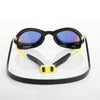 Occhialini da nuoto Tiger Titanio Nero-Giallo Lenti Specchiate-Lime Regolari Zoggs 461094BKYLMLMR