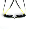 Occhialini da nuoto Tiger Titanio Nero-Giallo Lenti Specchiate-Lime Regolari Zoggs 461094BKYLMLMR