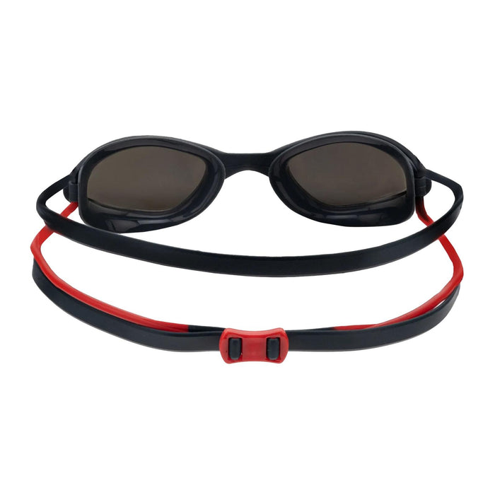 Occhialini da nuoto Tiger Titanio Grigio-Rosso Lenti Specchiate-Fumo Regolari Zoggs 461094GYRDMSMR
