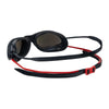 Occhialini da nuoto Tiger Titanio Grigio-Rosso Lenti Specchiate-Fumo Regolari Zoggs 461094GYRDMSMR