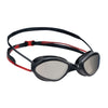 Occhialini da nuoto Tiger Titanio Grigio-Rosso Lenti Specchiate-Fumo Piccole Zoggs 461094GYRDMSMS