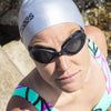 Occhialini da nuoto Tiger Nero-Grigio Lenti Fumè Tinte Piccole Zoggs 461095BKGYTSMS