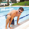Occhialini da nuoto Tiger Nero-Grigio Lenti Fumè Tinte Piccole Zoggs 461095BKGYTSMS