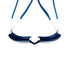 Occhialini da nuoto Tiger Blu-Bianco-Lenti Trasparenti Regolari Zoggs 461095BLWHCLRR