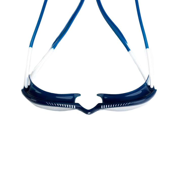 Occhialini da nuoto Tiger Blu-Bianco-Lenti Trasparenti Piccole Zoggs 461095BLWHCLRS