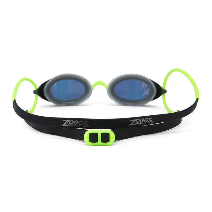 Occhialini da nuoto Fusion Air Titanio Nero-Lime Lenti Specchiate-Oro Zoggs 461106BKLMMGD