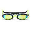 Occhialini da nuoto Fusion Air Titanio Nero-Lime Lenti Specchiate-Oro Zoggs 461106BKLMMGD