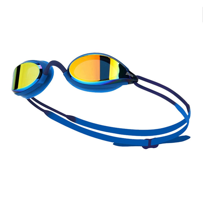 Occhialini da nuoto Fusion Air Titanio Blu Lenti Specchiate-Arancioni Zoggs 461106BLBLMOR