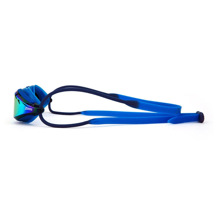 Occhialini da nuoto Fusion Air Titanio Blu Lenti Specchiate-Arancioni Zoggs 461106BLBLMOR