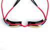 Occhialini da nuoto Fusion Air Titanio Rosso-Nero Lenti Specchiate-Rosse Zoggs 461106RDBKMRD