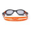 Occhialini da nuoto Predator Flex Reactor Grigio-Arancione-Smoke Piccolo Zoggs 461107GYORRSMS