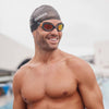 Occhialini da nuoto Predator Flex Reactor Grigio-Arancione-Smoke Piccolo Zoggs 461107GYORRSMS