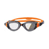 Occhialini da nuoto Predator Flex Reactor Grigio-Arancione-Smoke Piccolo Zoggs 461107GYORRSMS