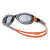 Occhialini da nuoto Predator Flex Reactor Grigio-Arancione-Smoke Piccolo Zoggs 461107GYORRSMS