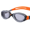 Occhialini da nuoto Predator Flex Reactor Grigio-Arancione-Smoke Piccolo Zoggs 461107GYORRSMS