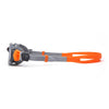 Occhialini da nuoto Predator Flex Reactor Grigio-Arancione-Smoke Piccolo Zoggs 461107GYORRSMS
