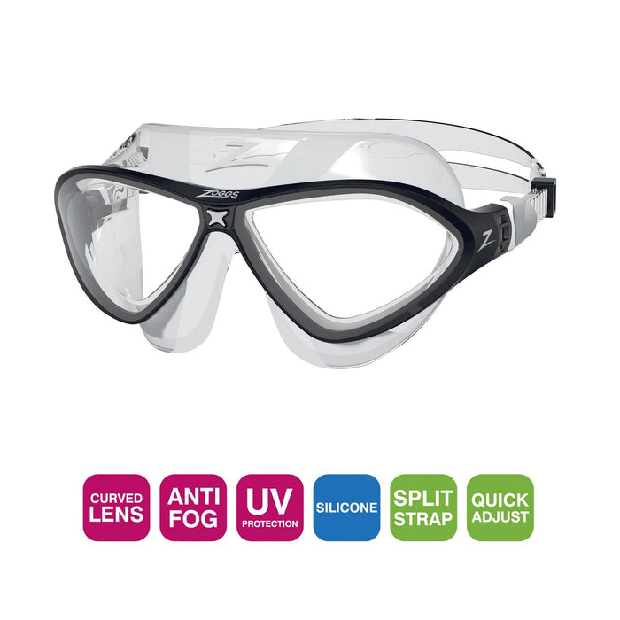 Maschera da Nuoto Horizon Flex Chiara-Nera Zoggs 461108CLBKCLR