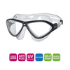 Maschera da Nuoto Horizon Flex Chiara-Nera Zoggs 461108CLBKCLR