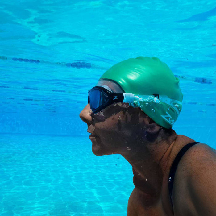 Maschera da Nuoto Horizon Flex Chiara-Nera Tinta-Nebbia Zoggs 461108CLBKTSM