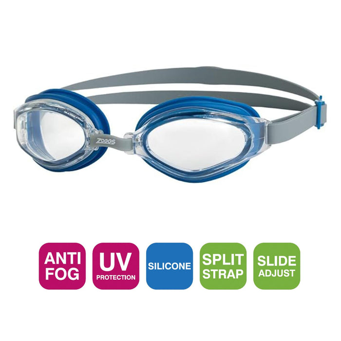 Occhialini da Nuoto Endura Max Grigio-Blu Zoggs 461110GYBLCLR