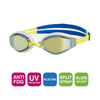 Occhialini da Nuoto Endura Max Titanio Giallo-Blu Lenti Mirrored-Lime Zoggs 461111YLBLMLM
