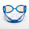 Occhialini da Nuoto Racer Titanio Blu-Luce Lenti Mirrored-Chiare Zoggs 461112BLLBMCL