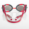 Occhialini da Nuoto Racer Titanio Grigio-Rosso Lenti Mirrored-Oro Zoggs 461112GYRDMGD