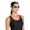 Occhialini da Nuoto Racer Titanio Viola-Turchese Lenti Mirrored-Blu Zoggs 461112VITQMBL