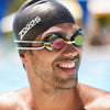 Occhialini da Nuoto Racer Titanio Viola-Turchese Lenti Mirrored-Blu Zoggs 461112VITQMBL
