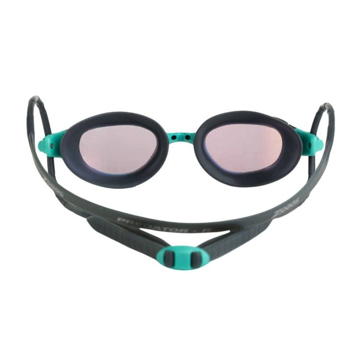 Occhialini da Nuoto Predator Titanio Reactor Grigio-Turchese Regular Zoggs 461113GYTQRTIR