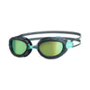Occhialini da Nuoto Predator Titanio Reactor Grigio-Turchese Small Zoggs 461113GYTQRTIS