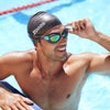 Occhialini da Nuoto Predator Titanio Reactor Grigio-Turchese Small Zoggs 461113GYTQRTIS