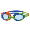 Occhialini da nuoto Bondi Junior Verde-Blu Lenti Fumé-Blu Zoggs 461301GNBLTBL