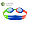 Occhialini da nuoto Bondi Junior Verde-Blu Lenti Fumé-Blu Zoggs 461301GNBLTBL