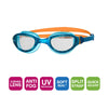 Occhialini da nuoto Phantom 2.0 Junior Blu-Arancio Zoggs 461312BLORCLR