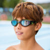 Occhialini da nuoto Phantom Elite Mirror Junior Nero-Lime Lenti Specchiate-Fumé Zoggs 461316BKLMMSM
