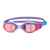 Occhialini da nuoto Phantom Elite Mirror Junior Rosa-Blu Lenti Specchiate-Rosso Zoggs 461316PKBLMRD