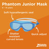 Maschera da nuoto Phantom Junior Blu-Bianco Lenti Fumé-Blu Zoggs 461317BLWHTBL