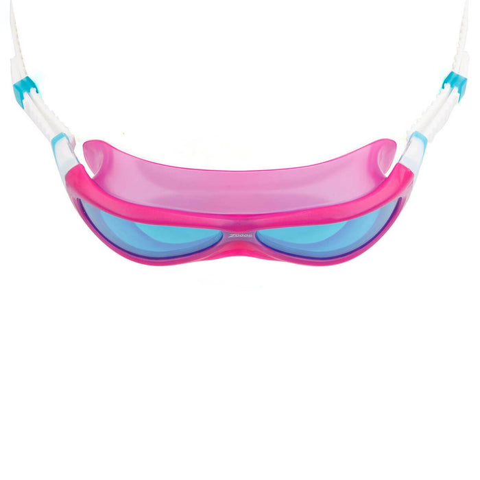 Maschera da nuoto Phantom Junior Rosa-Bianco Lenti Fumé-Blu Zoggs 461317PKWHTBL