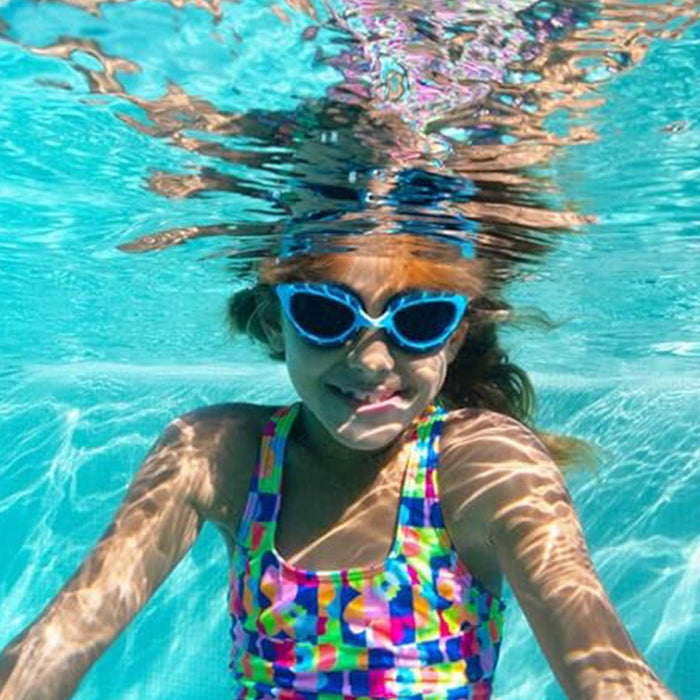 Occhialini da nuoto Predator Junior Azzurro-Blu Lenti Fumé Zoggs 461319LBBLTSM