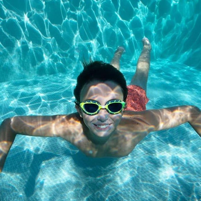 Occhialini da nuoto Predator Junior Lime-Grigio Lenti Fumé Zoggs 461319LMGYTSM