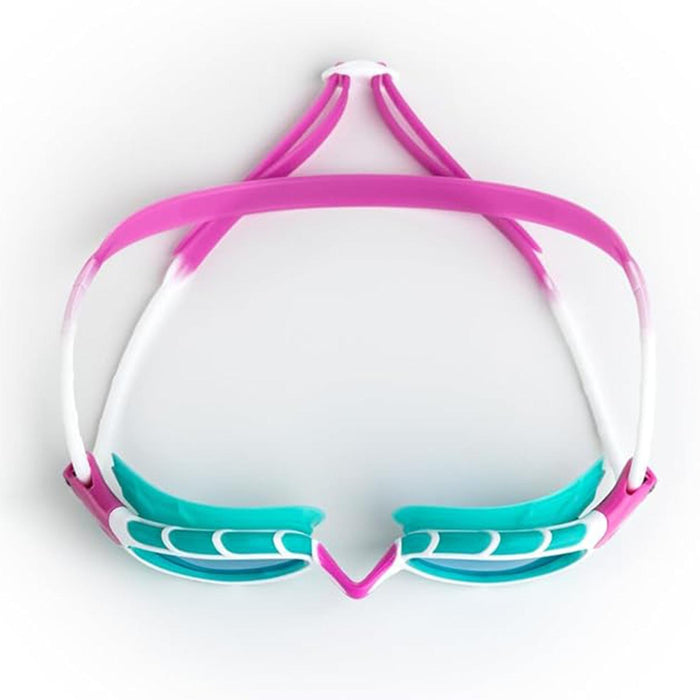 Occhialini da nuoto Predator Junior Rosa-Turchese Lenti Fumé-Blu Zoggs 461319PKTQTBL