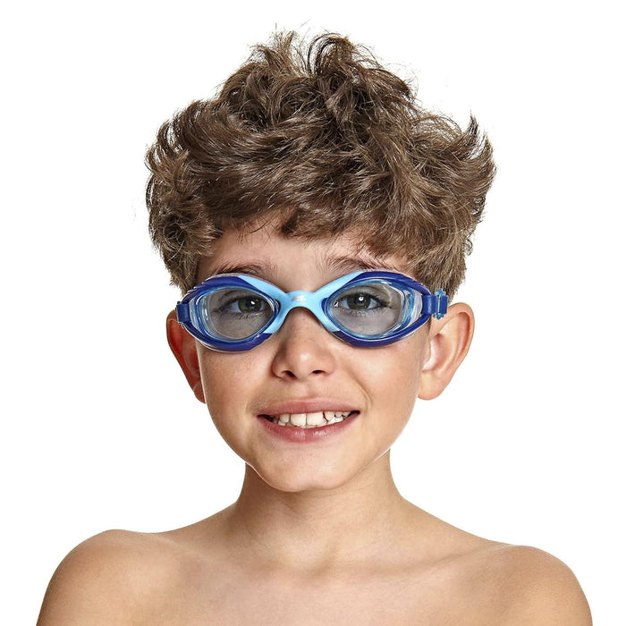 Occhialini da nuoto Sonic Air 2.0 Junior Blu-Arancio Lenti Fumé-Blu Zoggs 461325BLORTBL