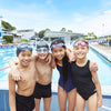Occhialini da nuoto Sonic Air 2.0 Junior Blu-Rosa Lenti Fumé-Viola Zoggs 461325BLPKTPU