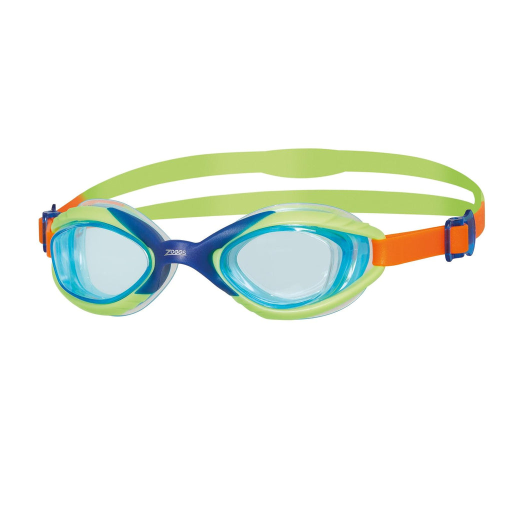 Occhialini da nuoto Sonic Air 2.0 Junior Verde-Blu Lenti Fumé-Blu Zoggs 461325GNBLTBL